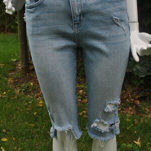 Reworked Denim Shorts